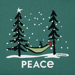 Men's Holiday Hammock Long Sleeve Crusher Tee