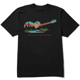 Men's Play Outside Guitar Short Sleeve Crusher Tee