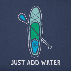 Women's Just Add Water Paddleboard Short Sleeve Crusher Tee