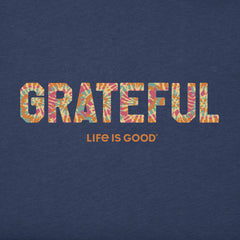 Women's Grateful Tie Dye Short Sleeve Crusher Vee