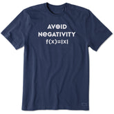 Men's Avoid Negativity Short Sleeve Crusher Tee