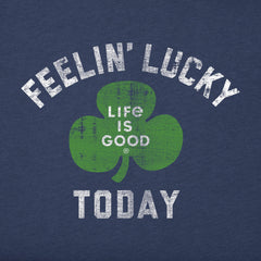 Men's Feelin' Lucky Today Short Sleeve Crusher Tee