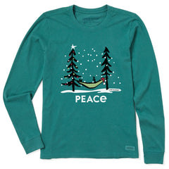 Women's Holiday Hammock Long Sleeve Crusher Tee