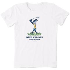 Women's Jackie Weed Whacker Short Sleeve Crusher Tee