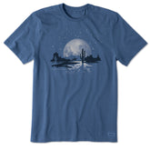 Men's Moonlight Rider Short Sleeve Crusher Tee