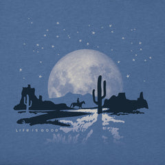Men's Moonlight Rider Short Sleeve Crusher Tee