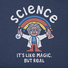 Kids Science Is Like Magic Short Sleeve Crusher Tee