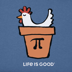 Women's Chicken Pot Pi Short Sleeve Crusher Tee