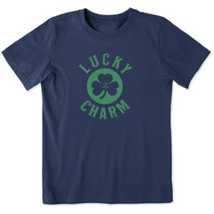 Kids Lucky Charm Short Sleeve Crusher Tee