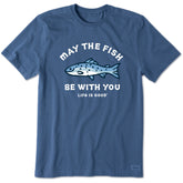 Men's May The Fish Be With You Short Sleeve Tee