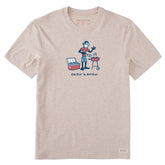 Men's Jake Chillin And Grillin Short Sleeve Crusher Tee