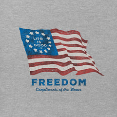 Women's Compliments of the Brave Short Sleeve Crusher Vee