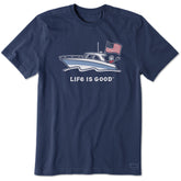 Men's Jake Power Boat USA Tee