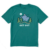 Men's Get Out Mountain Short Sleeve Tee