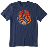 Men's Trippy Here Comes the Sun Short Sleeve Tee