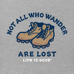 Men's Not All Who Wander Are Lost Short Sleeve Tee
