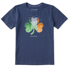 Kids Shamrock of Shamrocks Short Sleeve Crusher Tee