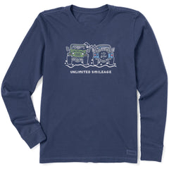 Women's Jackie Unlimited Smileage Long Sleeve Crusher Tee