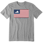 Men's Life is Good in VA Short Sleeve Crusher Tee