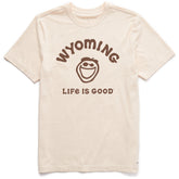Men's Jake Wyoming Short Sleeve Crusher Tee