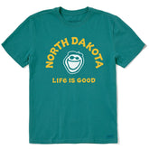 Men's Jake North Dakota Short Sleeve Crusher Tee