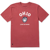 Men's Jake Ohio Short Sleeve Crusher Tee