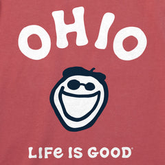 Men's Jake Ohio Short Sleeve Crusher Tee