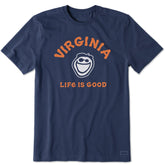Men's Jake Virginia Short Sleeve Crusher Tee