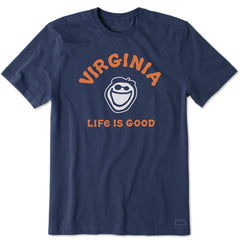 Men's Jake Virginia Short Sleeve Crusher Tee
