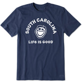 Men's Jake South Carolina Short Sleeve Crusher Tee