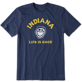 Men's Jake Indiana Short Sleeve Crusher Tee