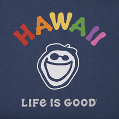 Men's Jake Hawaii Short Sleeve Crusher Tee