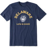 Men's Jake Delaware Short Sleeve Crusher Tee