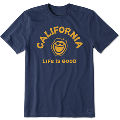 Men's Jake California Short Sleeve Crusher Tee