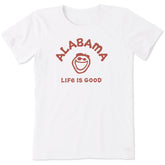 Women's Jake Alabama Short Sleeve Crusher Tee