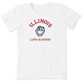 Women's Jake Illinois Short Sleeve Crusher Tee