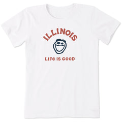Women's Jake Illinois Short Sleeve Crusher Tee