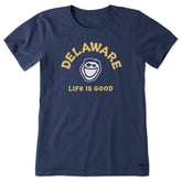 Women's Jake Delaware Short Sleeve Crusher Tee