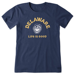 Women's Jake Delaware Short Sleeve Crusher Tee