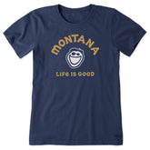 Women's Jake Montana Short Sleeve Crusher Tee