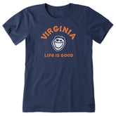 Women's Jake Virginia Short Sleeve Crusher Tee