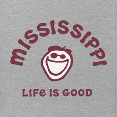 Women's Jake Mississippi Short Sleeve Crusher Tee