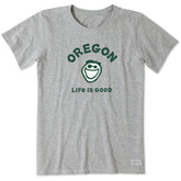 Women's Jake Oregon Short Sleeve Crusher Tee