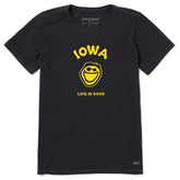 Women's Jake Iowa Short Sleeve Crusher Tee