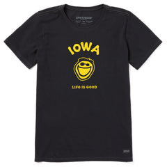 Women's Jake Iowa Short Sleeve Crusher Tee