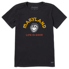 Women's Jake Maryland Short Sleeve Crusher Tee