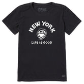 Women's Jake New York Short Sleeve Crusher Tee