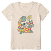 Women's Jeremiah Short Sleeve Crusher Vee