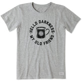 Women's Hello Darkness My Old Friend Short Sleeve Tee