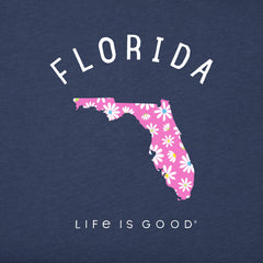 Women's Florida Daisies Short Sleeve Crusher Tee